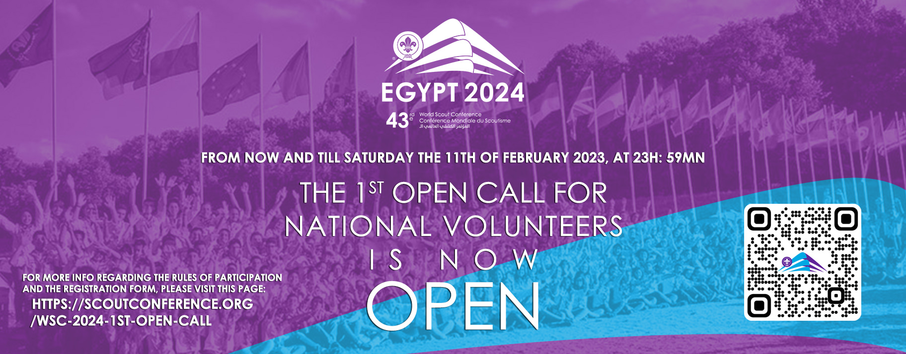 WSC 2024 1st Open Call The 43rd World Scout Conference